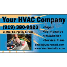 HVAC Business Card Magnet #10